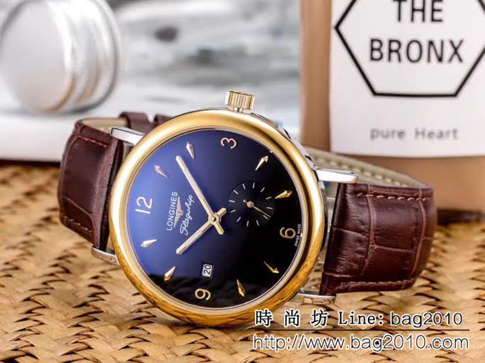LONGINES浪琴 獨立五字位小秒 精品男士腕表 WSS2306
